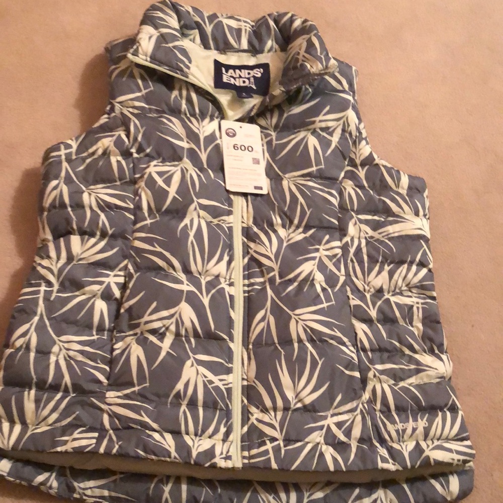 Lands End vest down s
